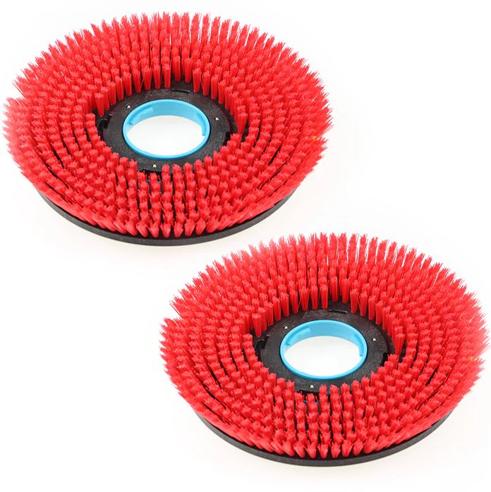 Bürste, i-mop XXL (Pro) hart, rot - 2 Stk